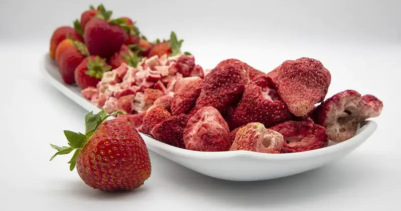 Risks of eating freeze-dried strawberries